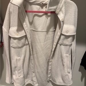 Lou & Grey Cream Teddy Jacket